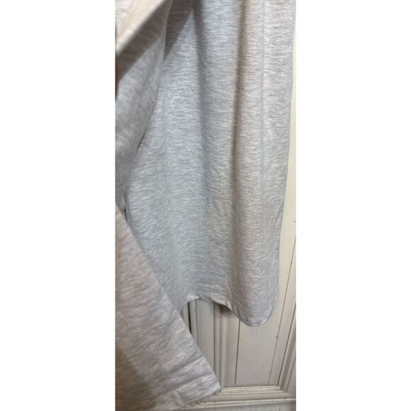 Zara Girls Short Sleeve Elastic Waist Wrap Skirt T-Shirt Dress Gray Size 11-12 - Picture 8 of 13